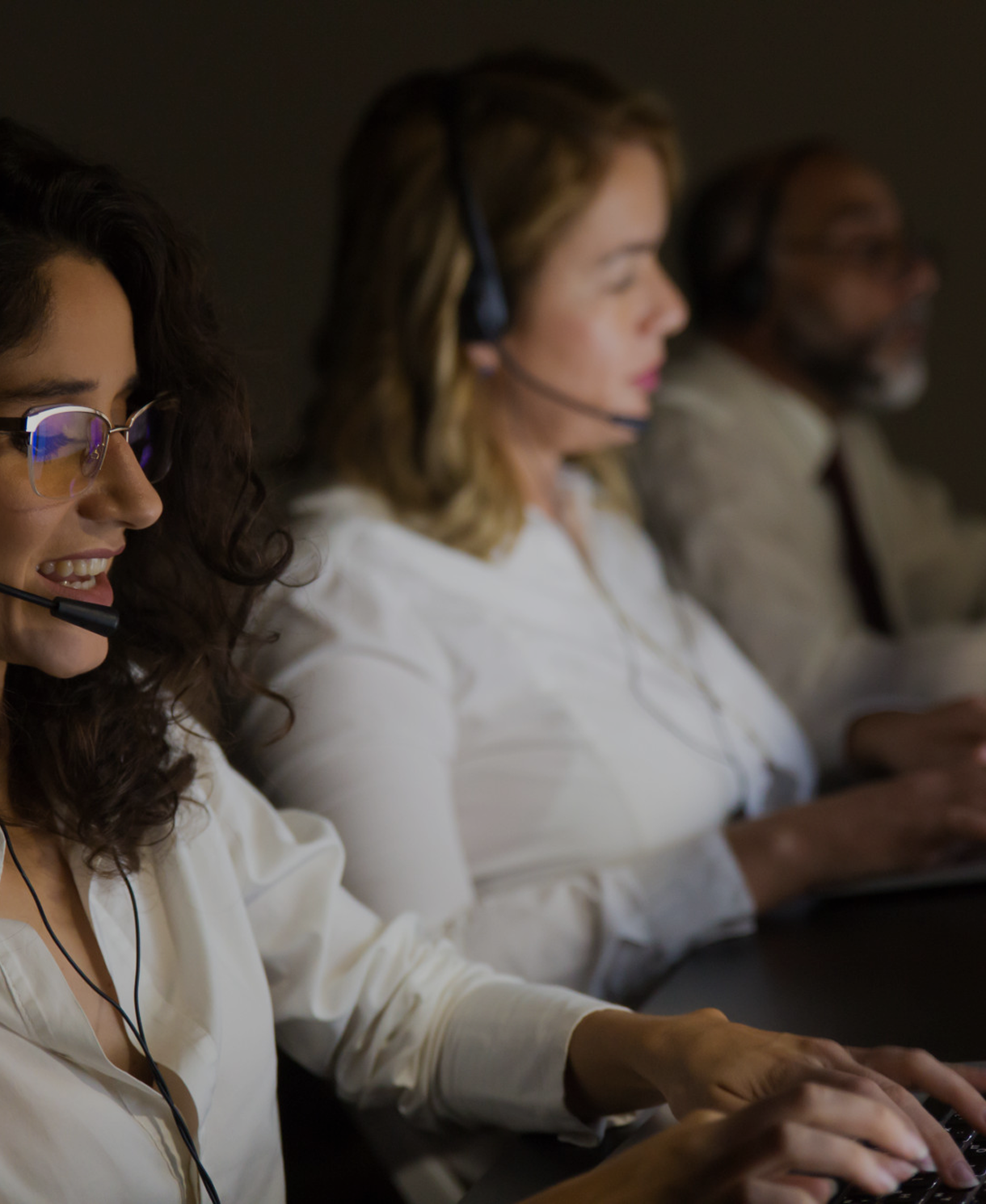 Customer service team